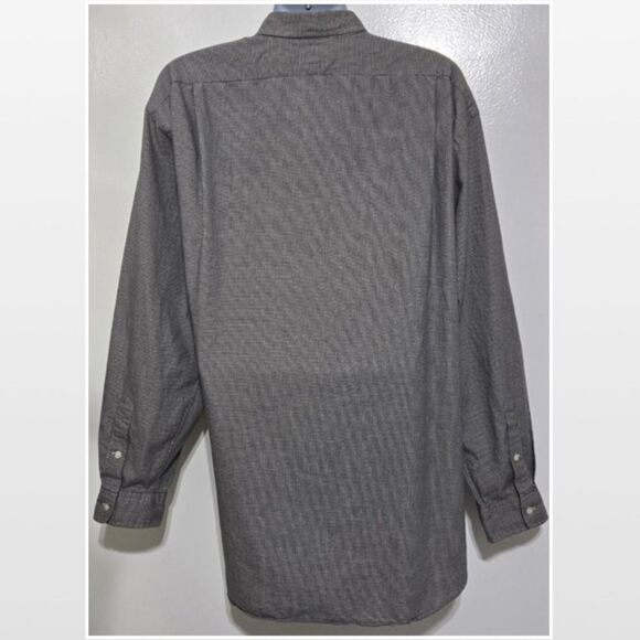 Ralph Lauren Shirt Mens 2XLT Long Sleeve Blue White Plaid Houndstooth Button - Picture 7 of 15